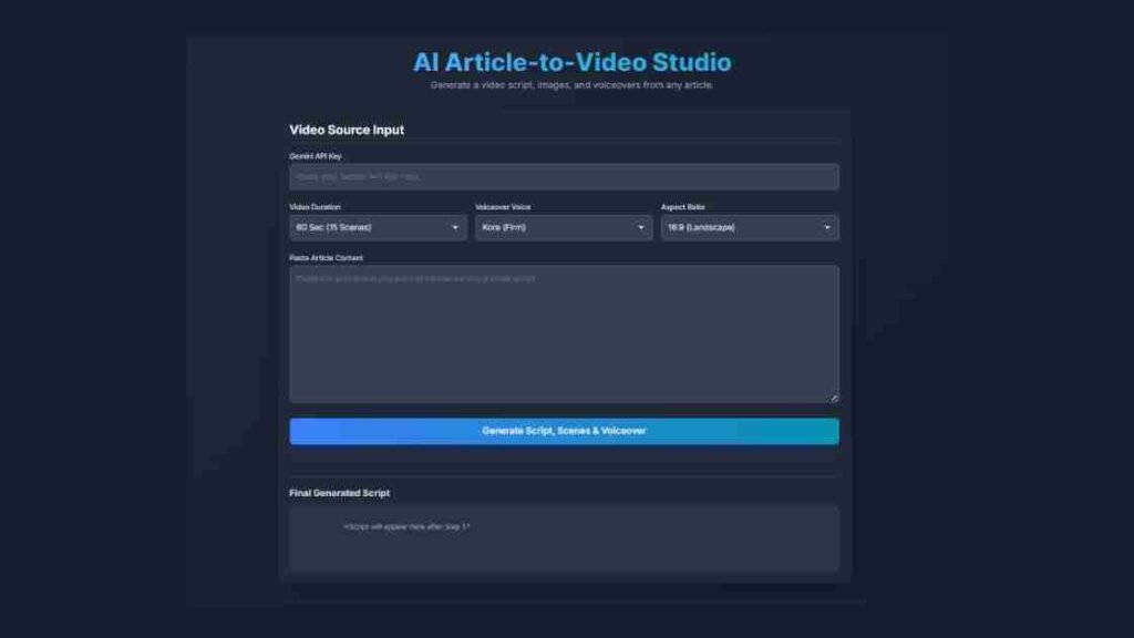 Ai Video Studio
