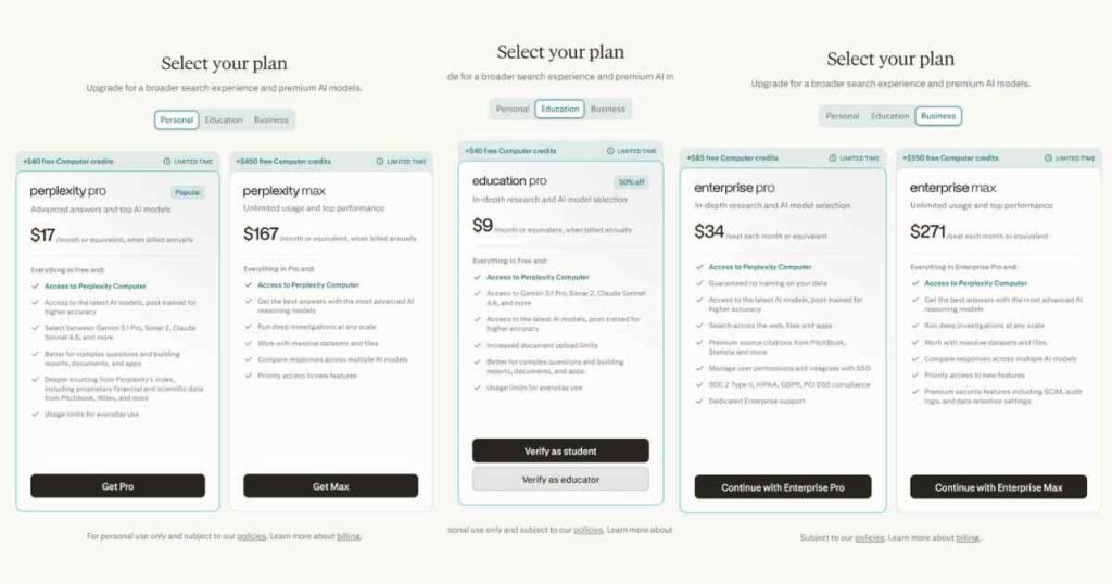 Perplexity AI Review Pricing and Plans