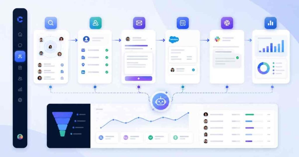 Copy.ai workflow automation process for sales and marketing teams