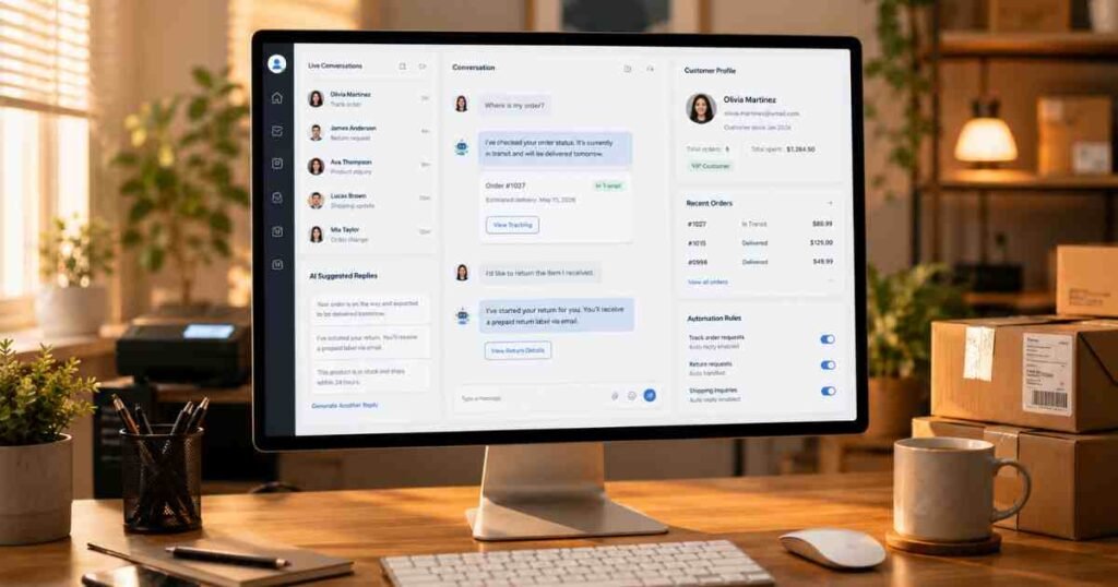 best AI tools for customer service for Shopify and e-commerce businesses