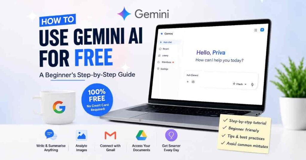 How to use Gemini AI for free - beginner guide
