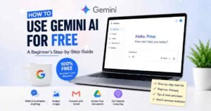 How to use Gemini AI for free - beginner guide