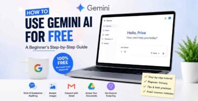 How to use Gemini AI for free - beginner guide